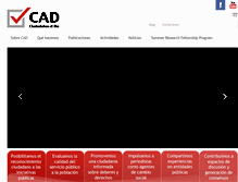 Tablet Screenshot of ciudadanosaldia.org